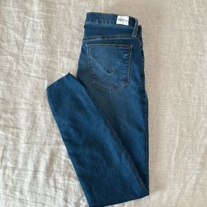 Hudson Natalie Midrise Ankle Super Skinny Jeans 27